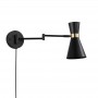 Lampada con braccio snodato e spina "SILVA" / Ispirazione "Beat Tall" di TOM DIXON