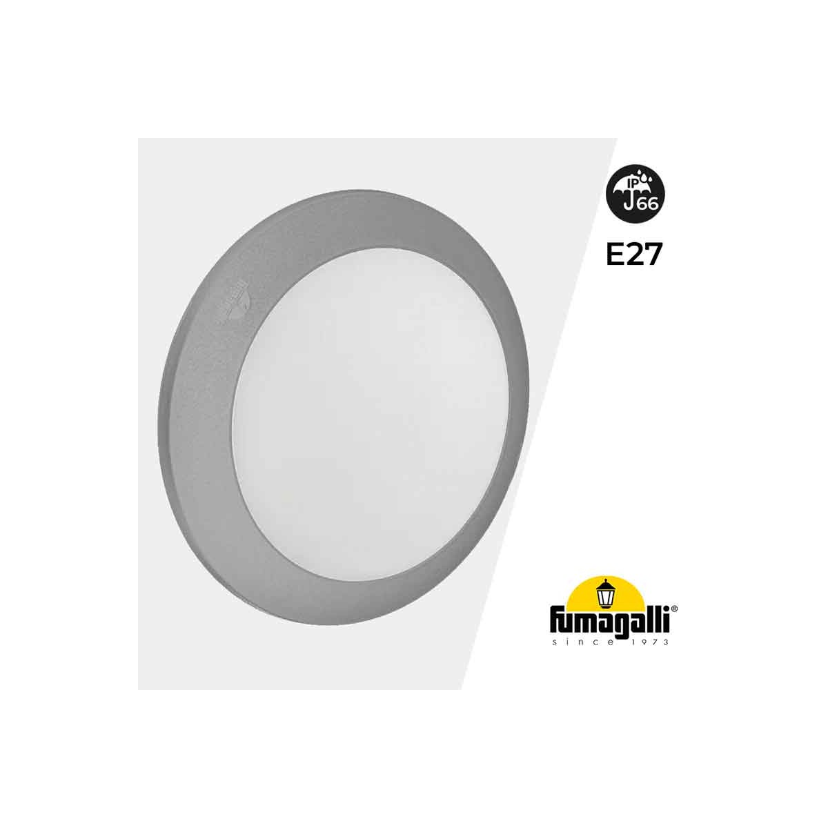 FUMAGALLI UMBERTA 2x E27 IP66 lampada impermeabile da soffitto o parete