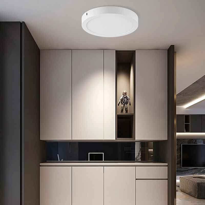 Plafoniera LED a superficie 6W ad alta efficienza Plafoniera LED a superficie 6W ad alta efficienza