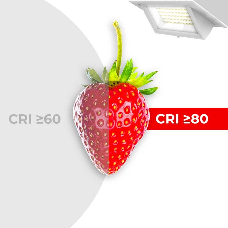 Proiettore LED rettangolare 38W 120° CCT Driver LIFUD