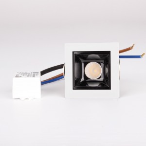 Downlight LED da incasso 2W - UGR18 - CRI90 - OSRAM Chip