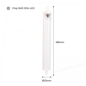 R7S Fumagalli LED Lampadina 10,5W 1160Lm 100-240V