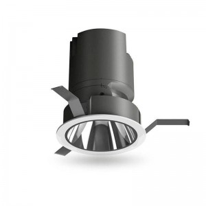 Downlight LED da incasso Low UGR orientabile 20W COB IP54