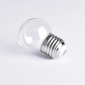 Lampadina LED E27 1W trasparente