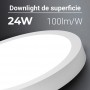 Plafoniera LED da superficie 24W ad alta efficienza