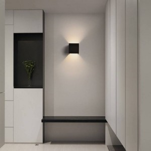 Confezione di 4 lampade da parete "KURTIN" 6W con apertura di luce regolabile