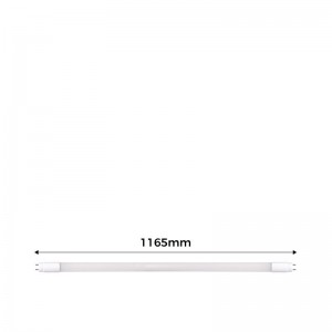 Tubo LED T5 16W 120cm (1165mm) vetro opalino