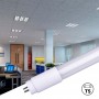 Tubo LED T5 10W 60cm (548mm) vetro opalino