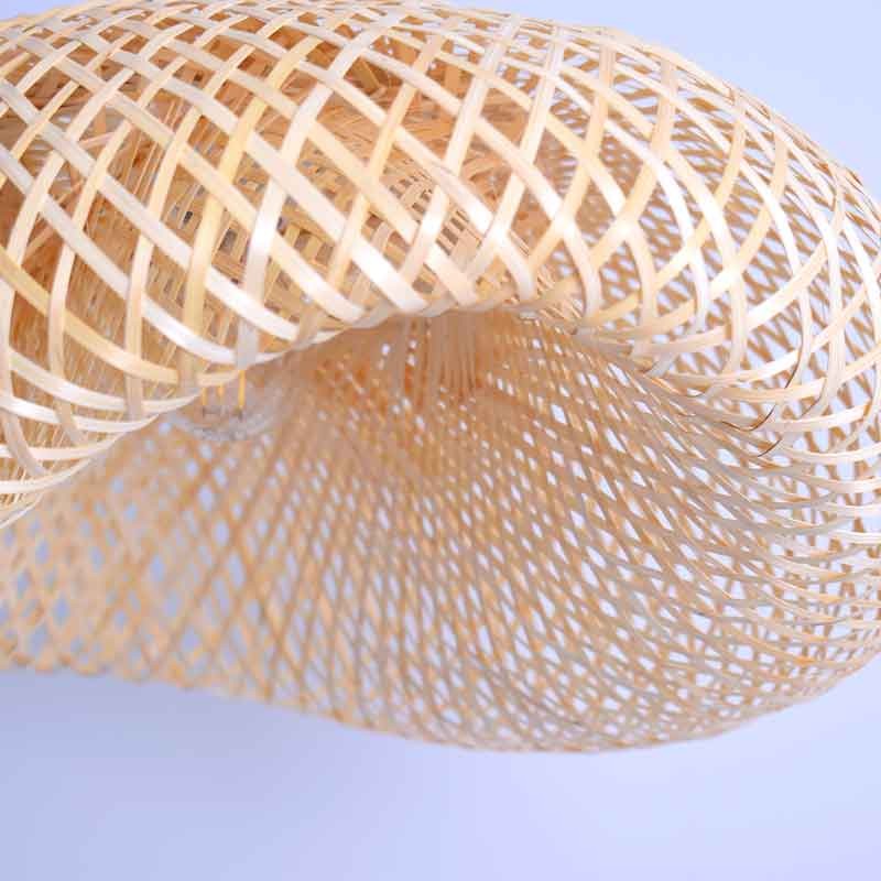 Lampada a sospensione in vimini "VIMET LITE".