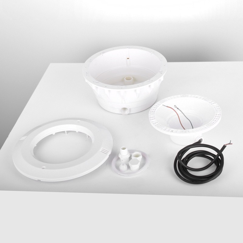 Cornice da incasso per lampadina PAR56 per piscina - IP68 Cornice da incasso per lampadina PAR56 per piscina - IP68