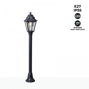 Lampione LED da esterni FUMAGALLI MIZAR/ANNA - 110 cm - 8,5W - E27 - IP55