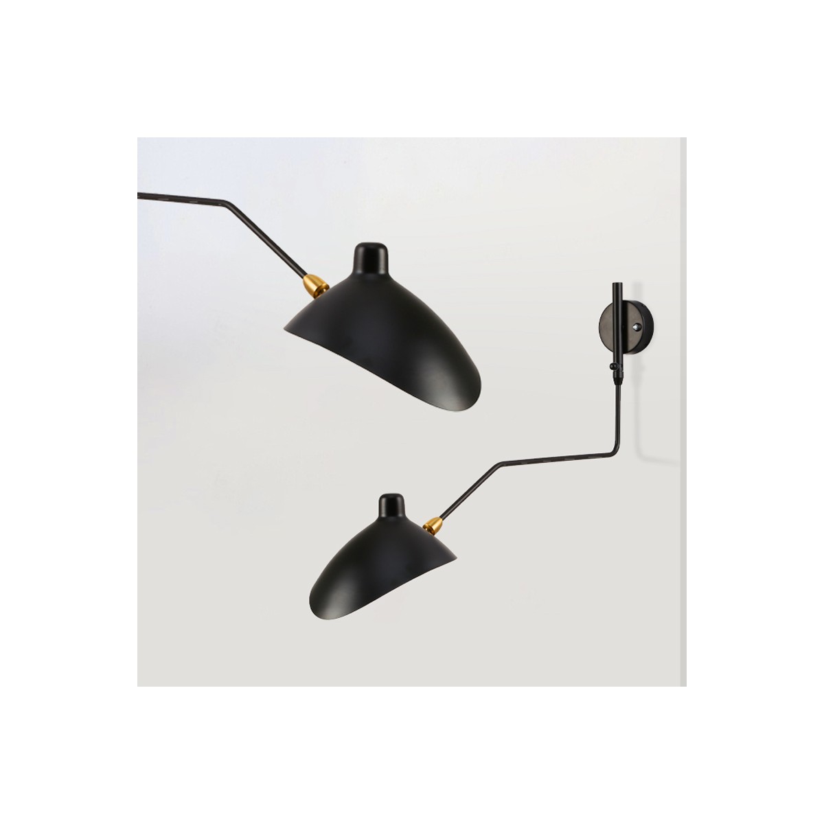 Demetra Faretto Lampada Da Parete Nera Opaca Senza Interruttore 3000K Artemide 1731050a - Foto 10