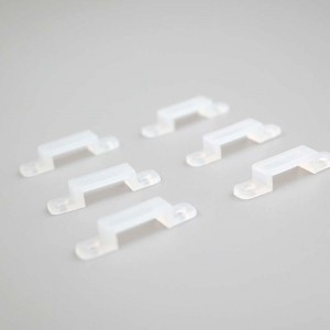 Clip di fissaggio in silicone per wall washer flessibile