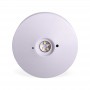 Luce di emergenza a LED da superficie o da incasso 120lm 3W 3 ore IP20