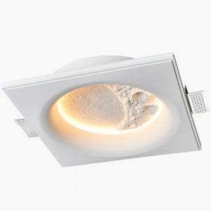 Downlight COB LED bianco a forma di luna 17,5W 2700K