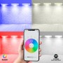 Pannello LED da incasso WIFI SMART RGB / RGBW + CCT - 60x60 cm - 40W