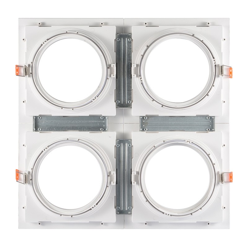 Faretto cardanico AR111 per montaggio a filo Diametro di taglio 160x160mm