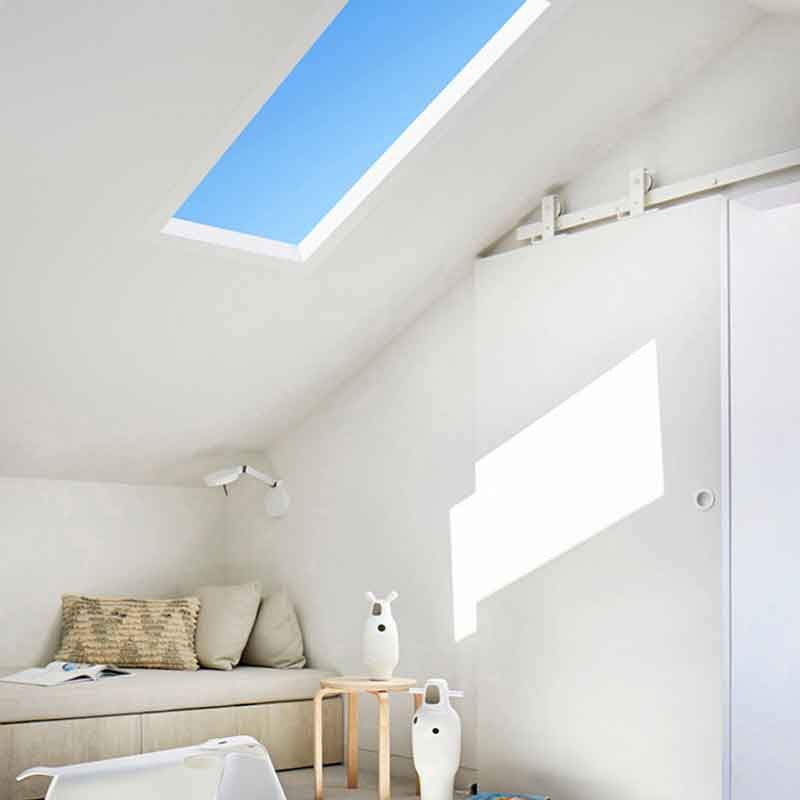 Pannello blu effetto cielo luce diurna 120W Garanzia di 5 anni