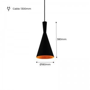 Dimensioni della lampada a sospensione SOLVANG