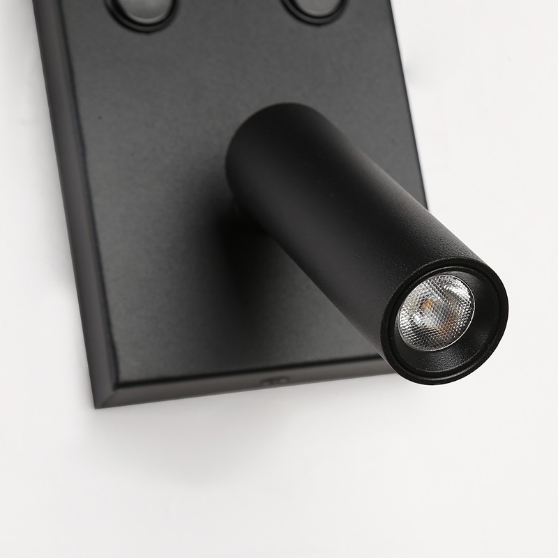 Applique "NOAH" con luce di lettura a LED 3,4W Applique "NOAH" con luce di lettura a LED 3,4W