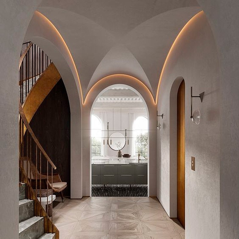 Profilo flessibile in alluminio 16x10mm per guaine in silicone - 2 metri Profilo flessibile in alluminio 16x10mm per guaine in silicone - 2 metri