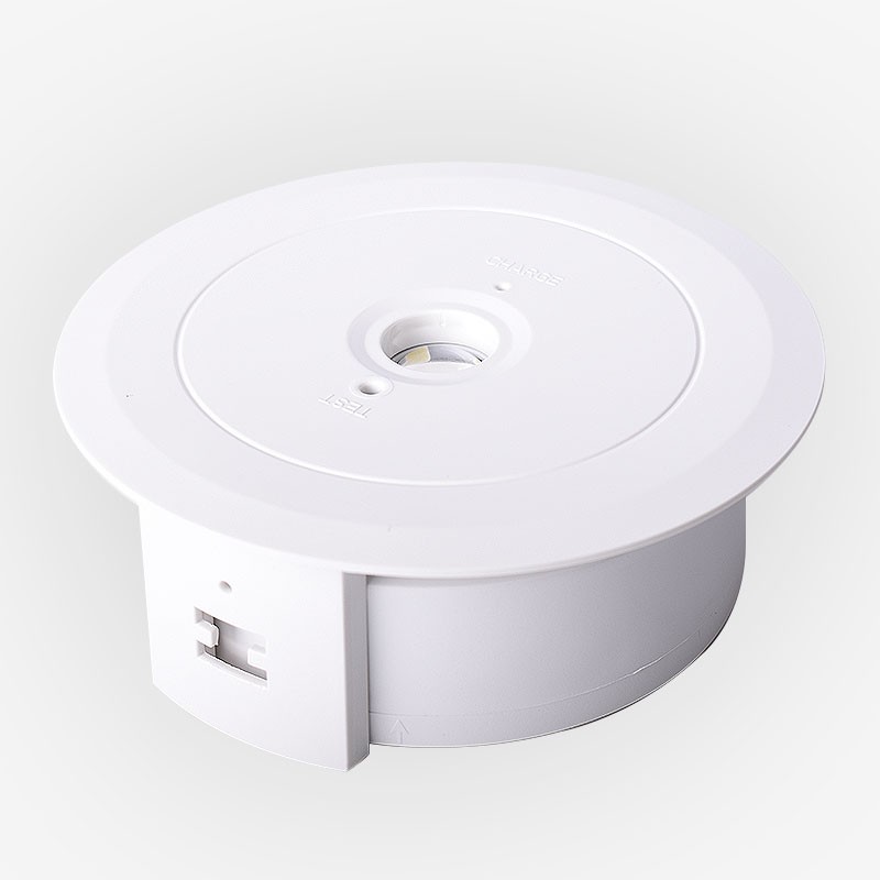 Luce di emergenza da incasso a LED 150lm 2,5W - 3 ore IP20