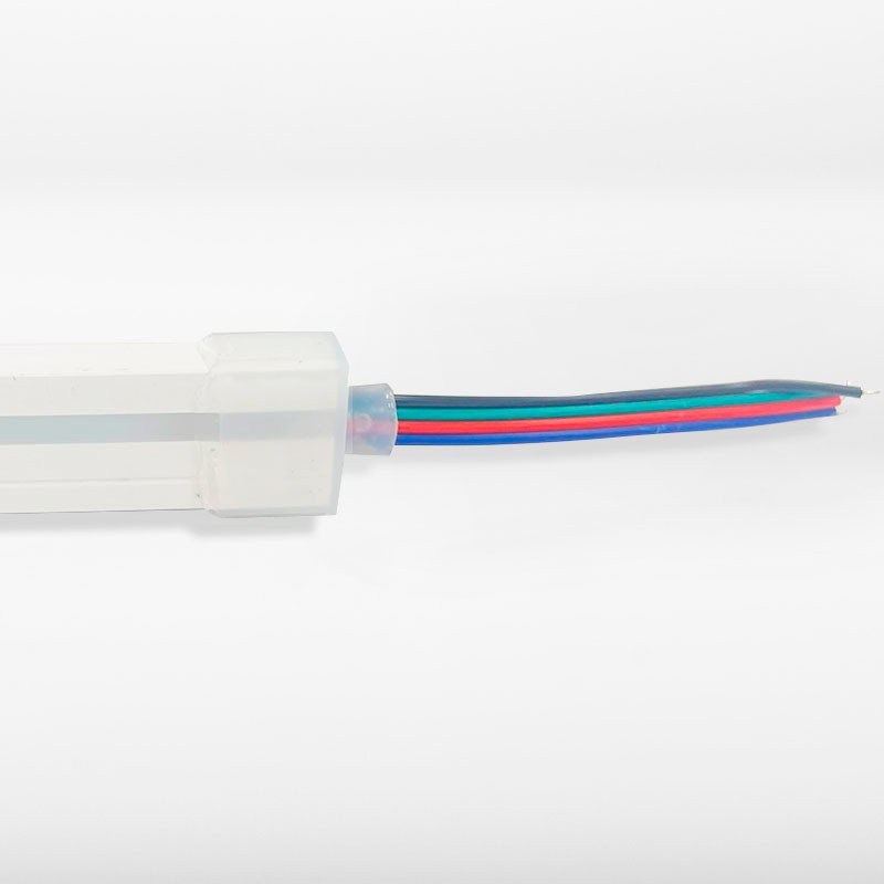 Neon RGB flessibile 10 metri 11W/m 24V 10x18mm IP67 completo KIT Neon RGB flessibile 10 metri 11W/m 24V 10x18mm IP67 completo KIT