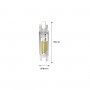 Lampadina LED R7S 78mm - 600lm - COB - 4W