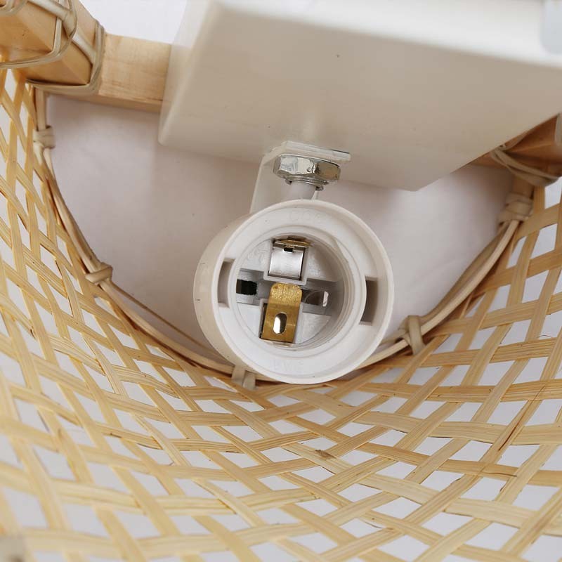 Applique da parete in vimini "Pani". Applique da parete in vimini "Pani".