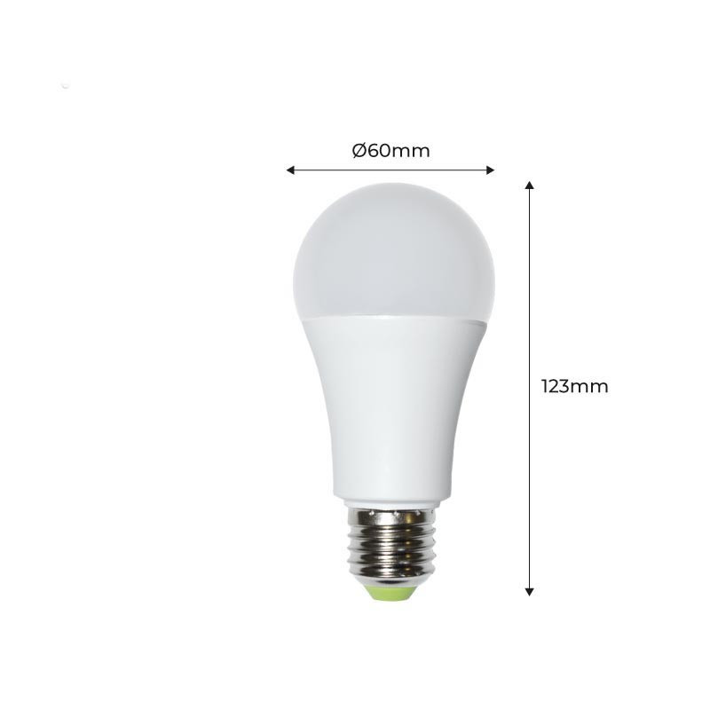 Lampadina LED con sensore di movimento 7W A60 - Bianco Neutro