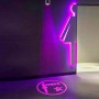 GOBO Faretto LED Logo per binario trifase - 20W - 2200lm
