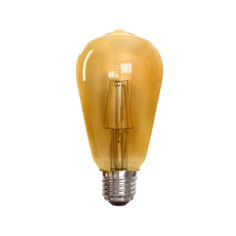 Bombilla LED Vintage Edison E27 ST64 4W de filamento