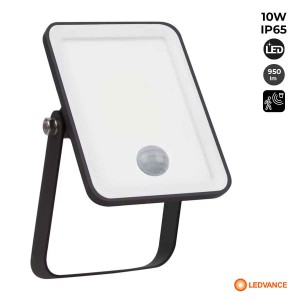 Proiettore LEDVANCE con sensore di movimento - 10W - Gamma ESSENTIAL - 950lm - IP65 - 4000K