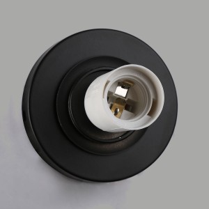 Applique con sfera 40W - IP44_ NERO