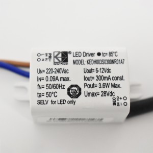 Faretto LED da incasso con zoom - Orientabile - Chip Cree - 2700K - 3W