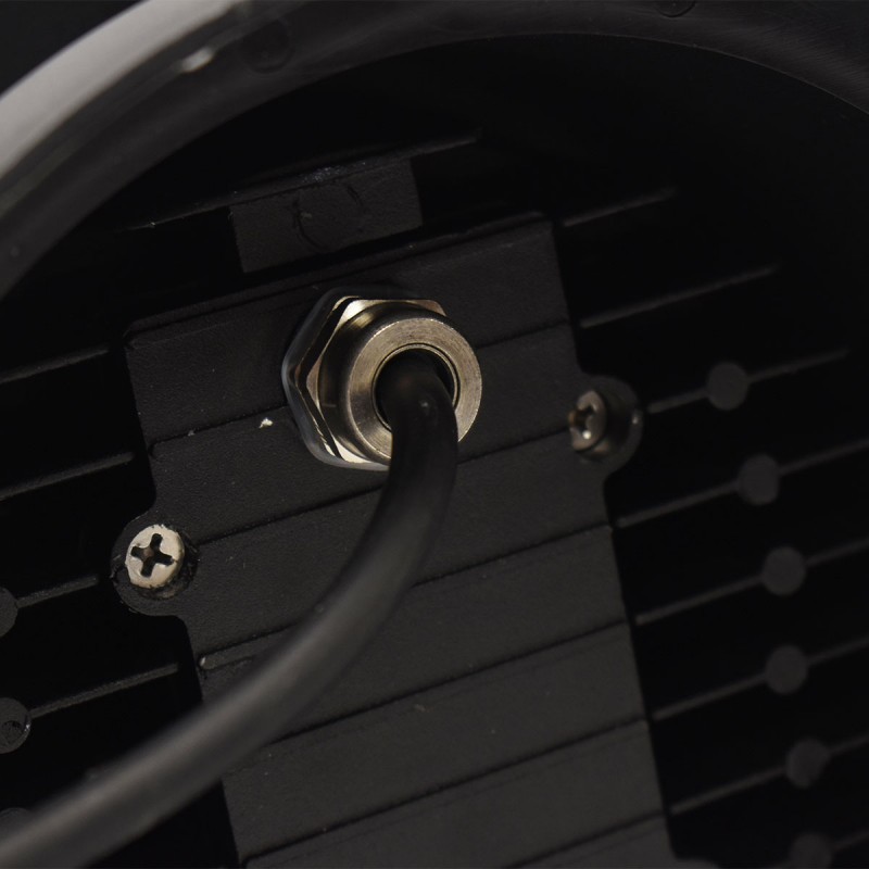 Faretto LED da incasso a pavimento 18W - Bianco caldo - Ø21cm- IP67 Faretto LED da incasso a pavimento 18W - Bianco caldo - Ø21cm- IP67