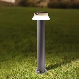 Bolardo solar LED "FELICE 800" 73cm con sensor PIR - 3 modos de funcionamiento - CCT