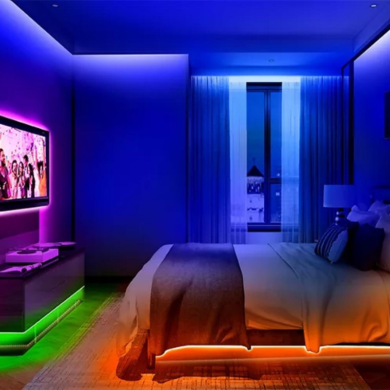 Driver per strisce LED RGB con pannello a sfioramento RF - 5-24V/DC Driver per strisce LED RGB con pannello a sfioramento RF - 5-24V/DC