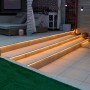 Neon flessibile a LED 24V/DC 4x10mm - 5 metri - Kit completo - IP67 - 11W/m - Curvatura laterale