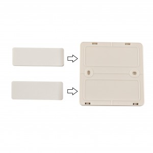Driver CCT Dual White per strisce LED con pannello a sfioramento RF - 5-24V/DC