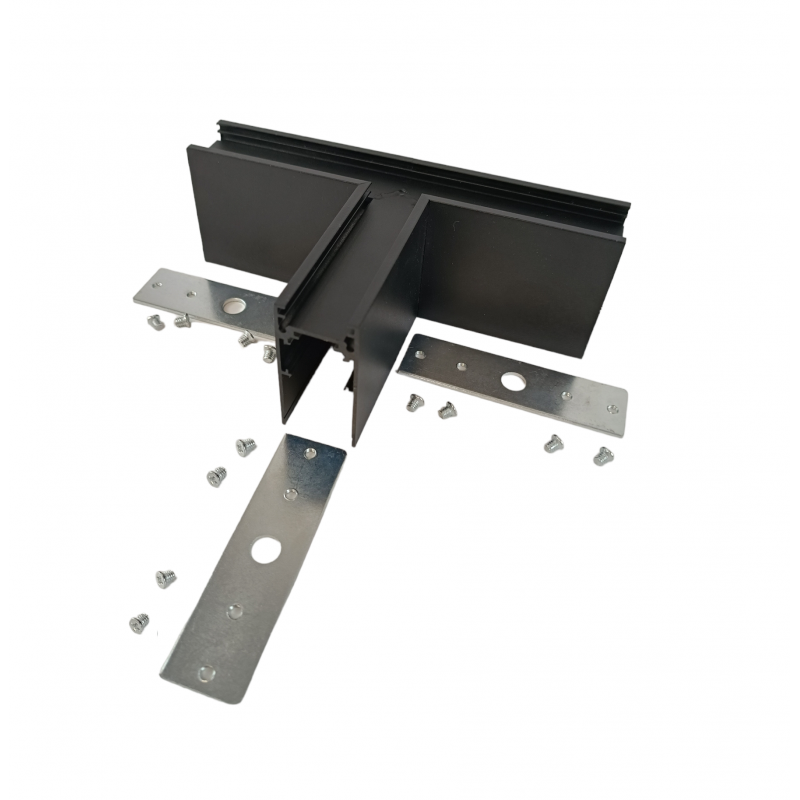 Connettore a T per binari magnetici di superficie 20 mm