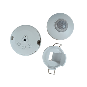 Sensore di movimento PIR 2 in 1 (da superficie/da incasso) - 360º - IP20
