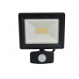 Proiettore LED da esterno con sensore PIR - IP54 - 120º - 4000K- 20W