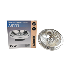 Lampadina LED AR111 G53 - 12V - 45º - 12W