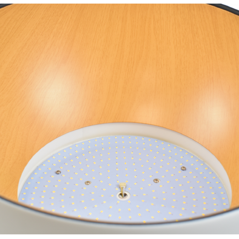 Lampada LED da soffitto "Gina" - Effetto legno - CCT 3000K - 4000K - 40W Lampada LED da soffitto "Gina" - Effetto legno - CCT 3000K - 4000K - 40W