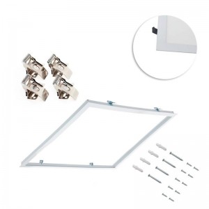 Pannello LED slim da incasso 120X30 cm - Driver Philips - 44W - UGR19 - Con KIT di montaggio