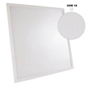 Pannello LED da incasso 60X60 cm - Driver OSRAM - 40W - UGR18 - CRI90 - Con kit di montaggio