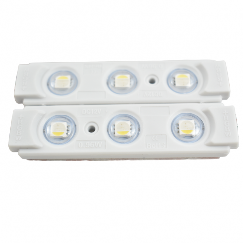 Moduli LED RGBW per segnaletica - 0,96W - 12V - IP65 Moduli LED RGBW per segnaletica - 0,96W - 12V - IP65