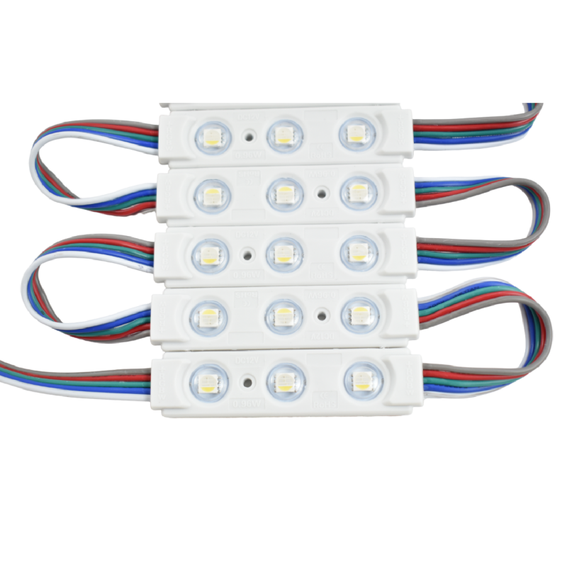 Moduli LED RGBW per segnaletica - 0,96W - 12V - IP65 Moduli LED RGBW per segnaletica - 0,96W - 12V - IP65