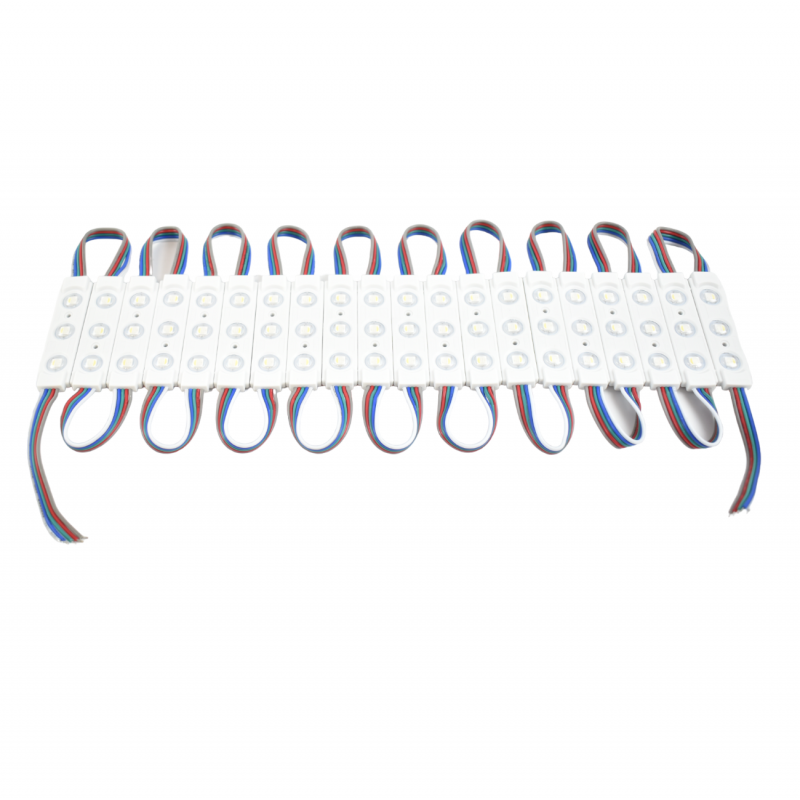 Moduli LED RGBW per segnaletica - 0,96W - 12V - IP65 Moduli LED RGBW per segnaletica - 0,96W - 12V - IP65